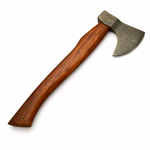 ขวานคาร์บอนทำมือขนาด 17 นิ้ว สำหรับตั้งแคมป์ งานบุชคราฟท์ ตัดไม้ ปีนเขา พร้อมลายสลักแบบพิเศษ - Product Image 4