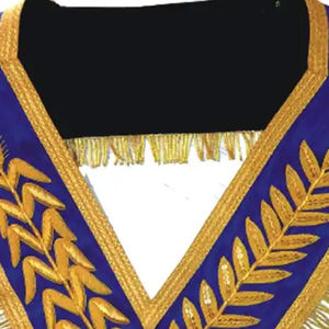Faja Masónica Premium Hecha a Mano con Bordado y Detalles de Hilo Metálico, Material Duradero, Colores y Tamaños Personalizados - Product Image 2