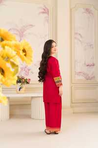 High Quality Export Salwar Kameez Lace Trendy <b>Kids</b> Dresses Indian & Pakistani Daily Wear for Ladies Lawn Cotton Fabric - Product Image 3