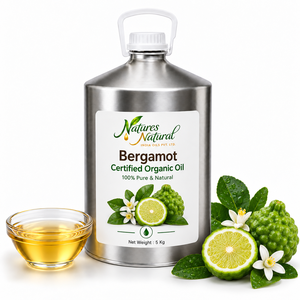 Compre al por Mayor Aceite Esencial de Bergamota Orgánico Certificado, Aceite Cítrico Natural Prensado en Frío para Aromaterapia, Cosméticos y Cuidado Personal - Product Image 3