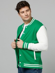 Veste universitaire personnalisée pour hommes, qualité supérieure, style baseball, manteau bomber décontracté, streetwear, vêtements OEM en gros - Product Image 2