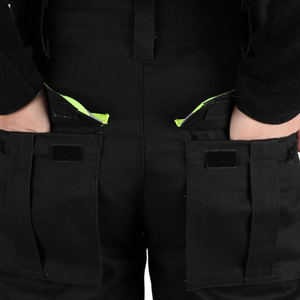Hi Vis Multi-Pockets Safety Pants Industrial OEM <b>Work</b> <b>Trousers</b> Men Water-Proof Windproof Reflective CE Certified Anti-Bacterial - Product Image 5