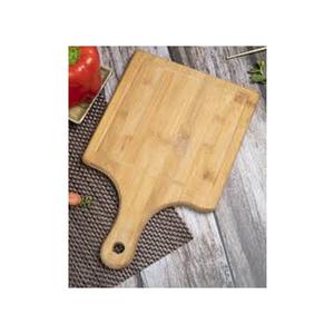 Planche à découper en bois au fini naturel, conçue pour une prise en main confortable et une coupe précise - Product Image 2