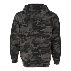 Sweat-shirt à capuche camouflage pour homme, coupe classique, imprimé dragon sur le devant, vêtement décontracté d'automne, respirant, en polaire polyester - Product Image 2