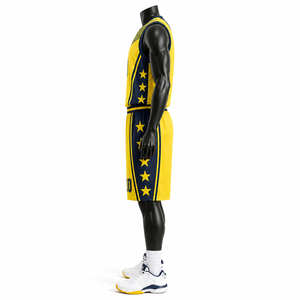 Uniformes de Baloncesto de Alta Calidad con Logotipo Personalizado, Tela de Secado Rápido para un Movimiento Cómodo Durante el Entrenamiento y los Juegos - Product Image 4