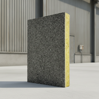 Panneaux muraux composites pour maison préfabriquée, panneau sandwich pour construction