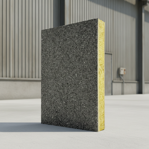 Panneaux muraux composites pour maison préfabriquée, panneau sandwich pour construction - Product Image 1