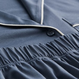 Conjuntos de Dos Piezas Elásticos Personalizados para Mujer, Otoño Invierno, Top de Cuello Alto, Leggings de Satén de Algodón, Ropa de Salón Cómoda y Térmica - Product Image 4