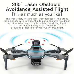 Drone Commercial L600 HD 4K avec Moteur Brushless, Système de Positionnement Global (GPS), FPV 5G 3KM et Évitement d'Obstacles – Quadricoptère Portable - Product Image 3