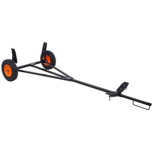 Carretilla y Transportador de Acero al Carbono para Remolcar Embarcaciones, con Longitud Ajustable y Capacidad de Carga de 420 lb, para Mover Kayaks y Lanchas - Product Image 3