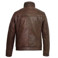 Expédition rapide, veste en cuir d'agneau respirante avec doublure en fourrure, veste en cuir confortable, style aviateur