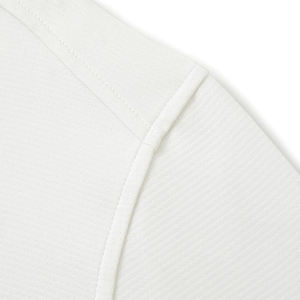 T-shirt de sport d'extérieur à fermeture éclair 3/4, blanc, coupe ajustée, manches longues, pour homme, compression, gym, jogging – Grande Vente - Product Image 5