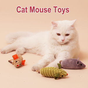 Juguetes para Mascotas, Peluche de Hierba Gatera, Juguetes Interactivos para Masticar para Gatos, Ratones y Animales de Peluche para Gatos y Gatitos, Suministros para Mascotas - Product Image 2