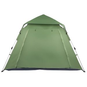 Tenda Familiare Verde per Quattro Persone 240*240*150cm, Tenda Rapida da Campeggio - Product Image 2