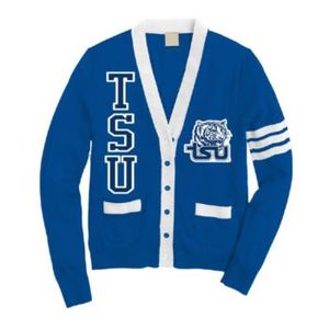 2026 Design Your Own Custom Logos Design On Unisex <b>Cardigans</b> <b>Sweaters</b> Embroidered Letters Knitted Stuff For Sorority Fraternity - Product Image 4