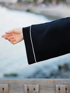 Newest Muslim Niqab Chiffon Muslim Niqab Hijab 10 Colors Available Prayer Jilbab Mask Hijab - Product Image 4