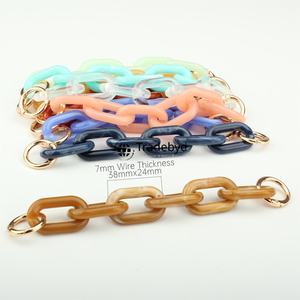 Premium Designer Resin Chain Necklace Elegant Fashion Jewelry for Women Boutique Style Accessories Tradebyd - Product Image 4