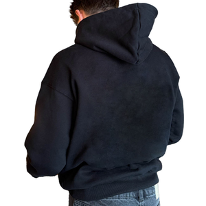 Sweat à capuche polaire personnalisé OEM pour homme – Séchage rapide, respirant, décontracté, style urbain, haute qualité, coupe classique - Product Image 2