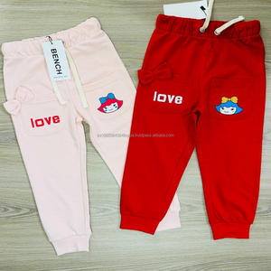 Pantalones para Niños y Niñas de Algodón Ecológico con Material Reciclado, Corte Ajustado, Estampado Informal, Transpirables, Estilos Variados para Otoño - Product Image 3