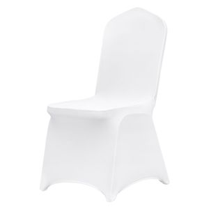 Coprisedia Elasticizzato in Spandex Metallizzato - Fodera Protettiva Universale Rimovibile e Lavabile per Matrimoni ed Eventi - Product Image 3