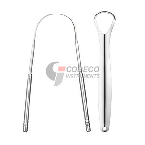 Raspador de Lengua con Marcas de Medición, Acero Inoxidable, Herramienta de Monitoreo del Progreso de la Limpieza de Biofilm - Product Image 4