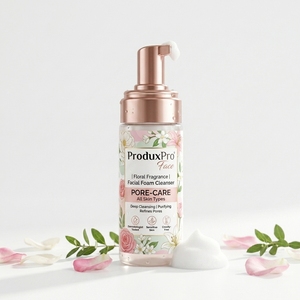 ProduxPro Nettoyant Moussant Visage Parfum Floral Soin des Pores pour Femmes Tous Types de Peau - Product Image 1