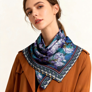 SIDDIQUI HOSINEX Hijabs Tradicionales de Otoño para Mujeres Musulmanas, Bufandas de Chifón de Algodón, Pañuelos Largos con Diseño Sólido y Resistentes al Viento - Product Image 1