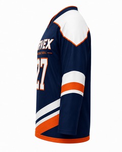 Nouveau style OEM, maillot de hockey sur glace en maille polyester personnalisé pour joueurs professionnels, maillot de hockey sur glace sur mesure pour hommes - Product Image 2