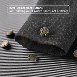 Professional Quality Smooth Surface With Durable Build And Secure Attachment For Garment Manufacturing Steel <b>Buttons</b> - Product Image 5