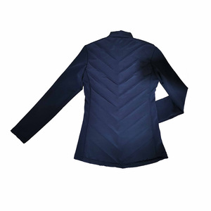 Vestes en coton à manches courtes pour femmes, vestes matelassées en duvet pour femmes, vestes d'hiver chaudes et épaisses, vestes bomber matelassées - Product Image 5