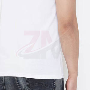 Camisetas de talla grande para hombre, lisas, con cuello redondo, personalizadas al por mayor, 100% originales, con impresión de logotipo personalizado. - Product Image 5