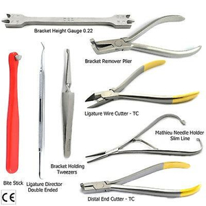 Kit de Colocación de Brackets Dentales, Cortadores de Ligaduras, Pinzas para Colocar Brackets - Product Image 6