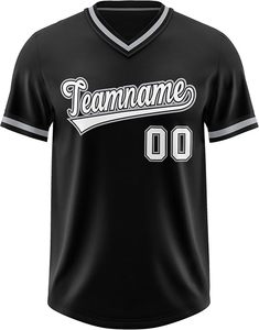 Premium V Neck <b>Baseball</b> Shirts Custom Sublimation Team Uniforms for Colleges Schools and <b>Baseball</b> Clubs - Product Image 4