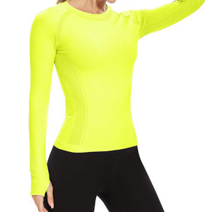 Camiseta de yoga para mujer, ropa deportiva, cómoda, transpirable, adelgazante, a la moda, de alta calidad, talla grande, ropa de gimnasio, camisetas de yoga para mujer - Product Image 3
