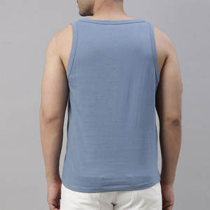 Débardeurs tricotés personnalisés pour hommes, grandes tailles, effet délavé, pour musculation et fitness, vente en gros OEM 2026 - Product Image 3