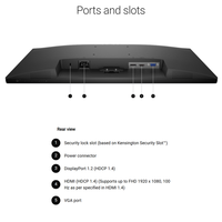 Ordinateur de bureau d'origine, ensemble complet, processeur I3-14100, 8 Go de RAM, 512 Go de SSD, tour Dell ECT1250, PC de bureau avec moniteur Dell E2425HM