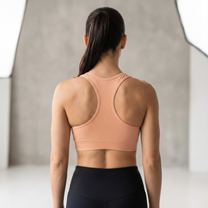 Soutien-gorge de sport rembourré léger pour femme, dos nageur, pour yoga et entraînement, haut court respirant pour le fitness - Product Image 4