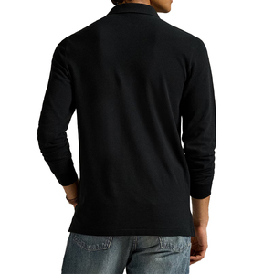 Camiseta de Manga Corta para Hombre, Corte Clásico, Diseño de Oso, Logotipo Personalizado Bordado en la Parte Delantera, Tejido de Malla Transpirable y Elástico - Product Image 2