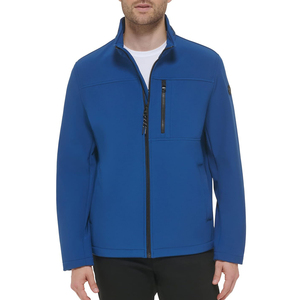 Custom Casual Winter Sports Softshell Jackets Windproof Camping <b>Thermal</b> Waterproof Stand Collar Zipper Closure Softshell Jackets - Product Image 1
