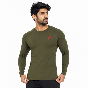 Durable <b>men</b> <b>rash</b> <b>guard</b> made with premium stretch fabric strong stitching and dependable comfort for active lifestyles - Product Image 4