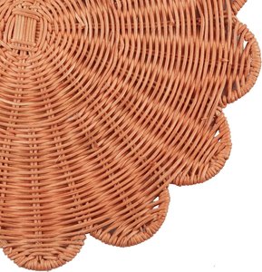 Manteles Individuales de Ratán Tejido al por Mayor, Diseño Floral, Manteles Naturales para Comedor, Restaurante, Hotel, Decoración para Bodas y Fiestas - Product Image 2