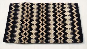 COUVERTURE DE SELLE EN LAINE WESTERN FAIT À LA MAIN COUVERTURE DE SELLE EN LAINE DE COULEUR ET CONCEPTION PERSONNALISÉE AVEC PATCH EN CUIR - Product Image 4