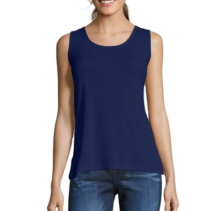 Manufacturing 2026 High Quality Custom OEM Service Latest Design Women Tank <b>Top</b> Factory Made Solid Color Women Tank <b>Top</b> - Product Image 1