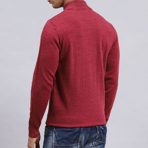 Camiseta de Cuello Alto para Hombre, Talla Grande, 100% Algodón, Felpa - Product Image 6