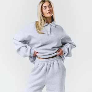 Nouvel ensemble de survêtement pour femme, idéal pour les entraînements, le jogging et les tenues décontractées, léger et respirant. - Product Image 4