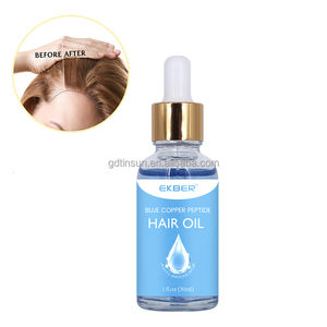 OEM/ODM ghk-cu mavi bakır peptid saç büyüme Serum saç dökülmesi tedavisi saç büyüme yağı siyah kadınlar için - Product Image 1