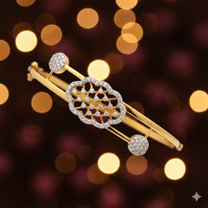 Pulsera de Diamantes en Oro Amarillo de 22K - Product Image 2