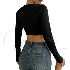 Crop Top Personalizado con Tu Propio Diseño para Mujer, Talla Grande, Crop Top para Mujer Más Vendido - Product Image 6