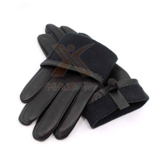 Gants en cuir pakistanais de qualité supérieure - Mode, hiver, décontractés, voyage, extérieur, compatibles écran tactile et doublure en laine - En stock - Product Image 4