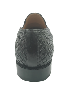 Mocasines de Cuero Genuino para Hombre, con Punta en Pico, Diseño Tejido, Zapatos de Vestir para Oficina y Carrera Profesional, Suela de Goma Acolchada - Product Image 2